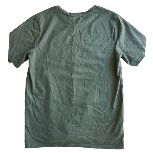 Country Road Tee T-Shirt Olive Green Signature Logo Relaxed Fit Size XXS 6/8 - Picture 7 of 12